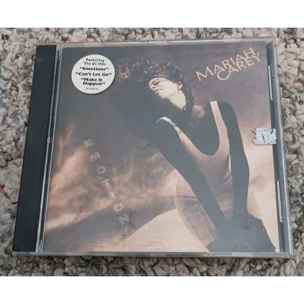 Mariah Carey Emotions CD 1991 Columbia Records R&B Soul 074644798029